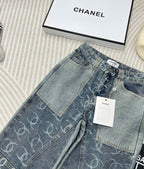 CC Straight Denim Jeans