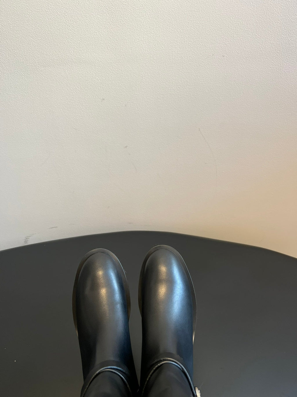 Women’s Suede Calfskin Boots with Buckle