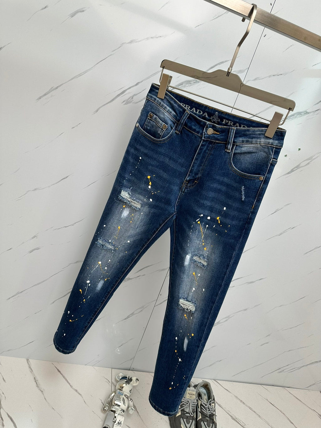 Men’s Premium Washed Denim Jeans