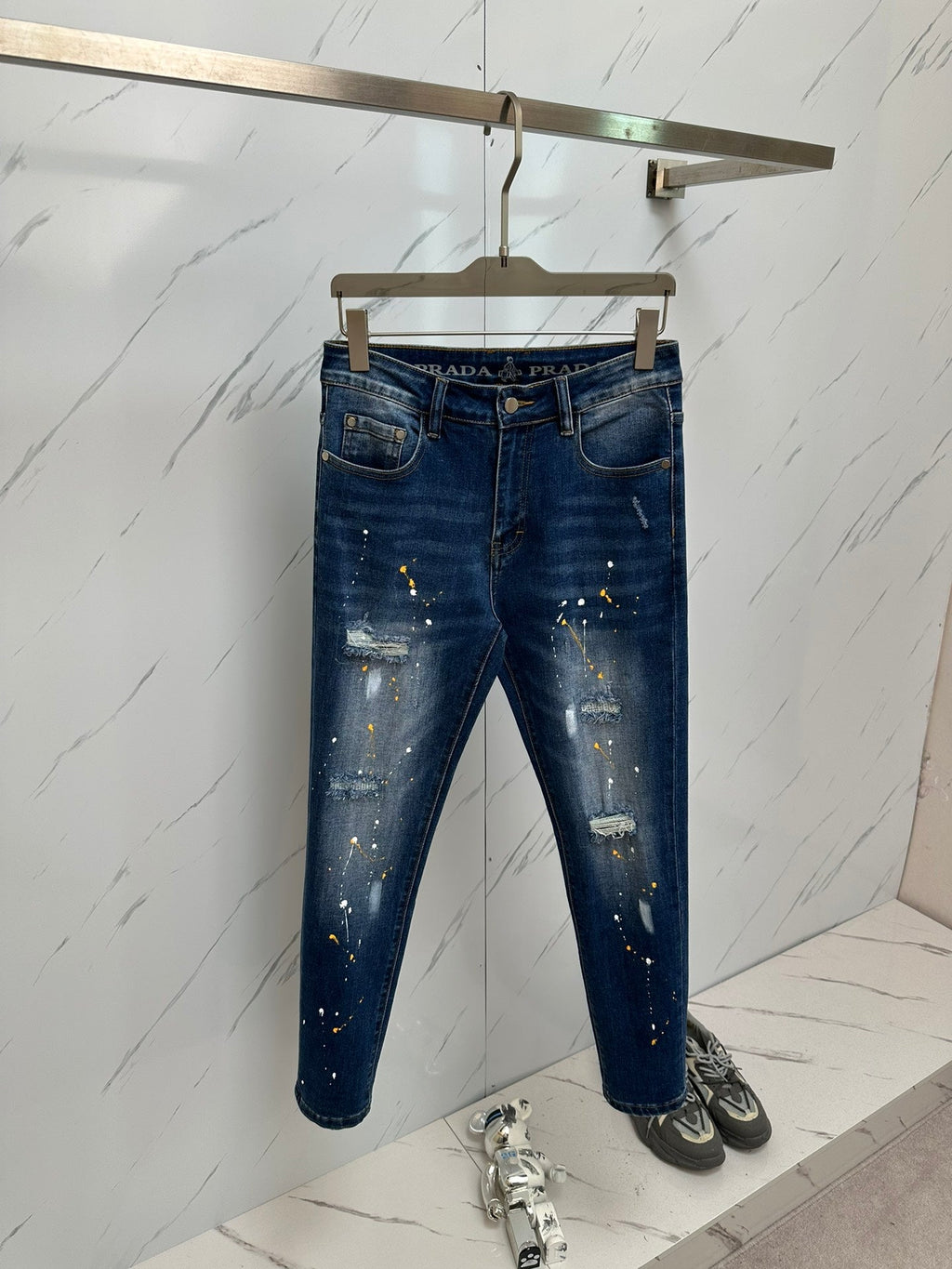 Men’s Premium Washed Denim Jeans