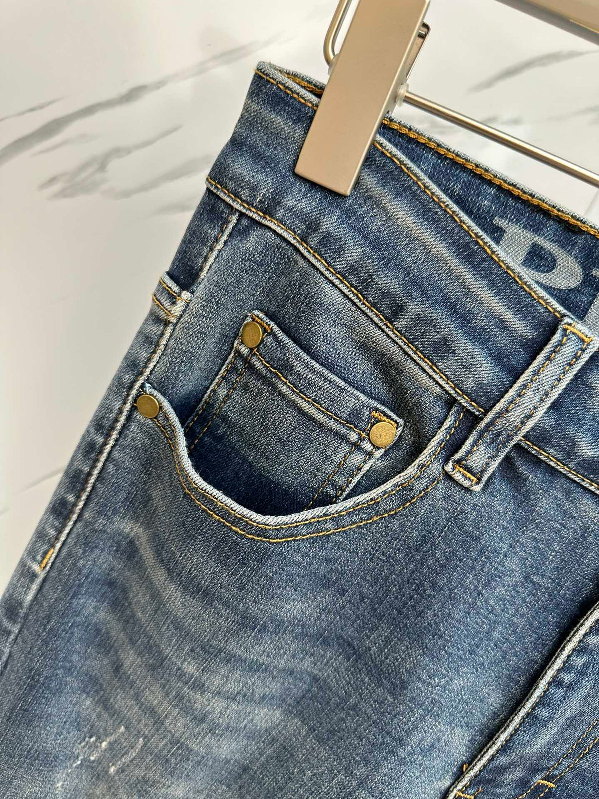 Men’s Premium Washed Denim Jeans