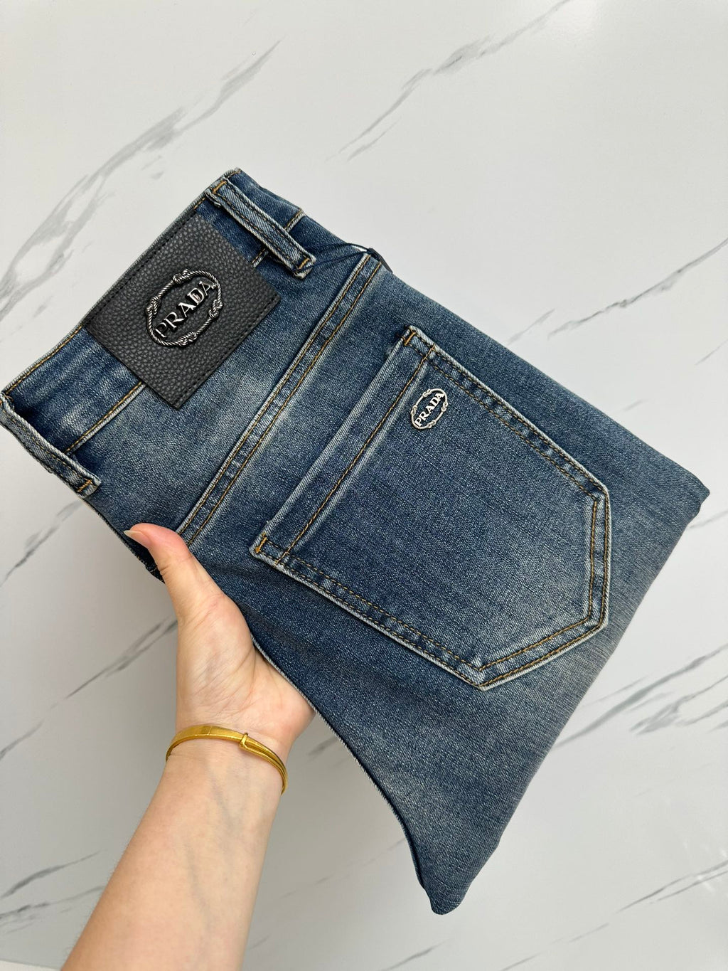Men’s Premium Washed Denim Jeans