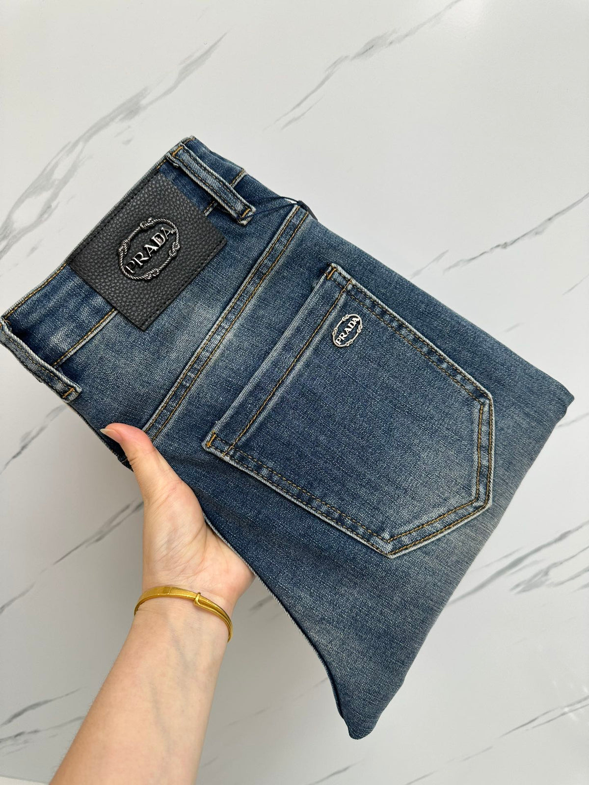 Men’s Premium Washed Denim Jeans