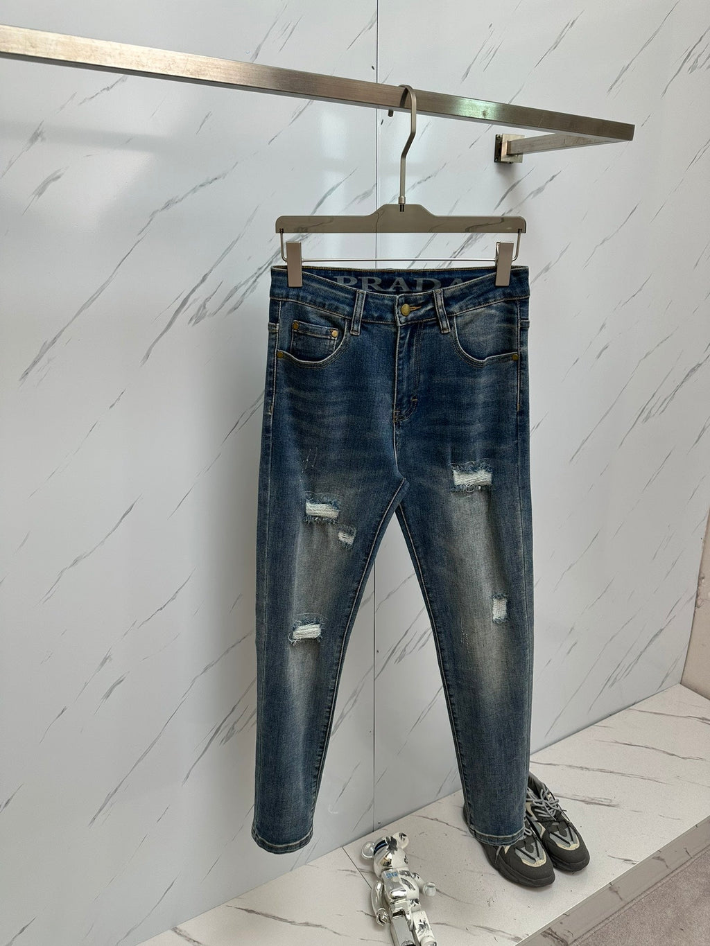Men’s Premium Washed Denim Jeans