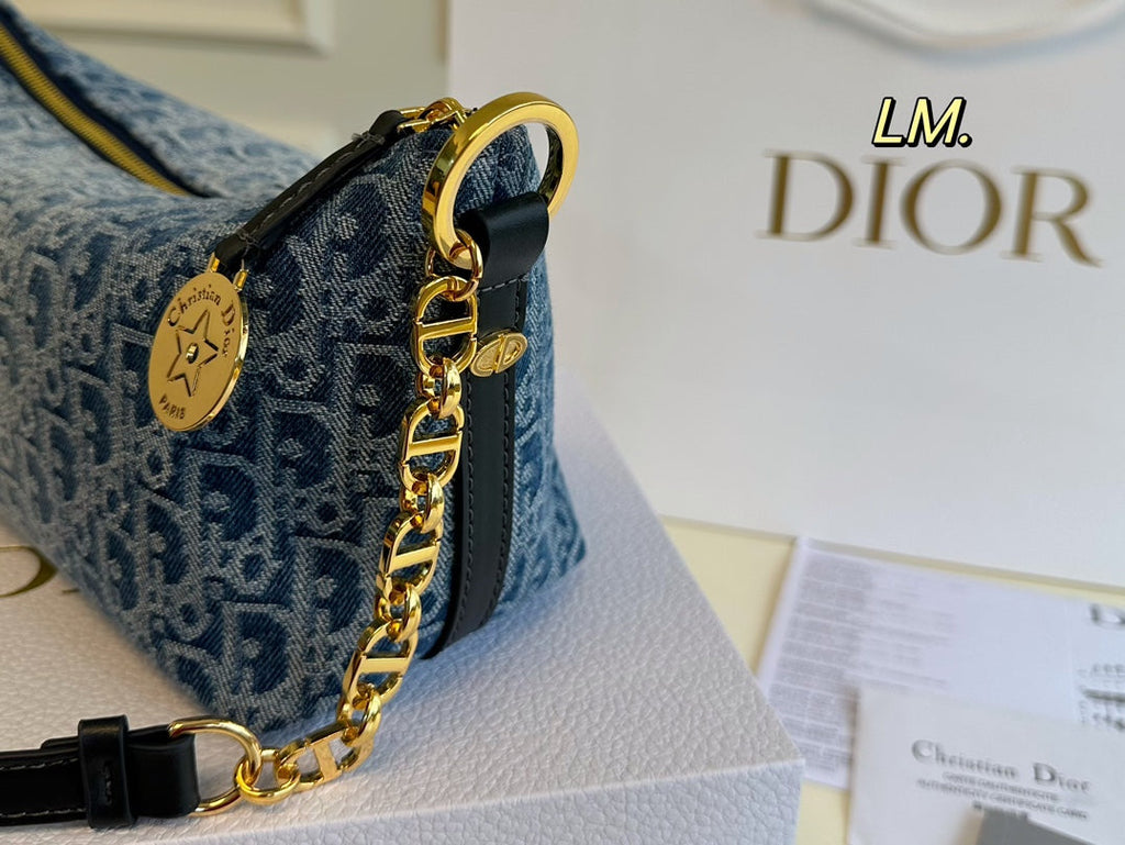 Lucky Mini Denim Shoulder Bag