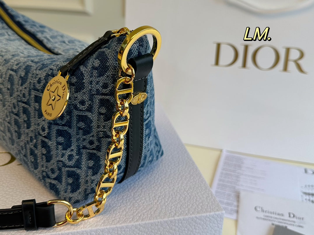 Lucky Mini Denim Shoulder Bag