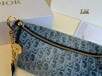 Lucky Mini Denim Shoulder Bag