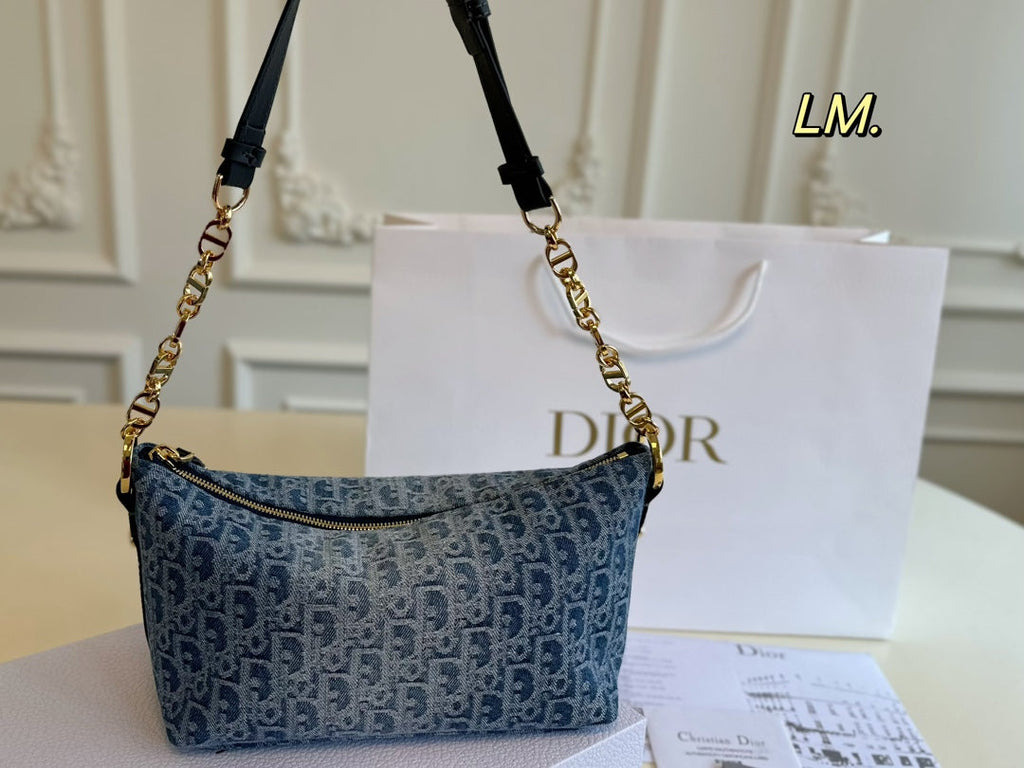 Lucky Mini Denim Shoulder Bag