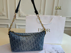Lucky Mini Denim Shoulder Bag