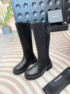 Women’s Embroidered Tall Leather Boots