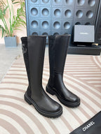 Women’s Embroidered Tall Leather Boots