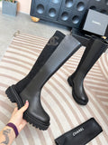 Women’s Embroidered Tall Leather Boots