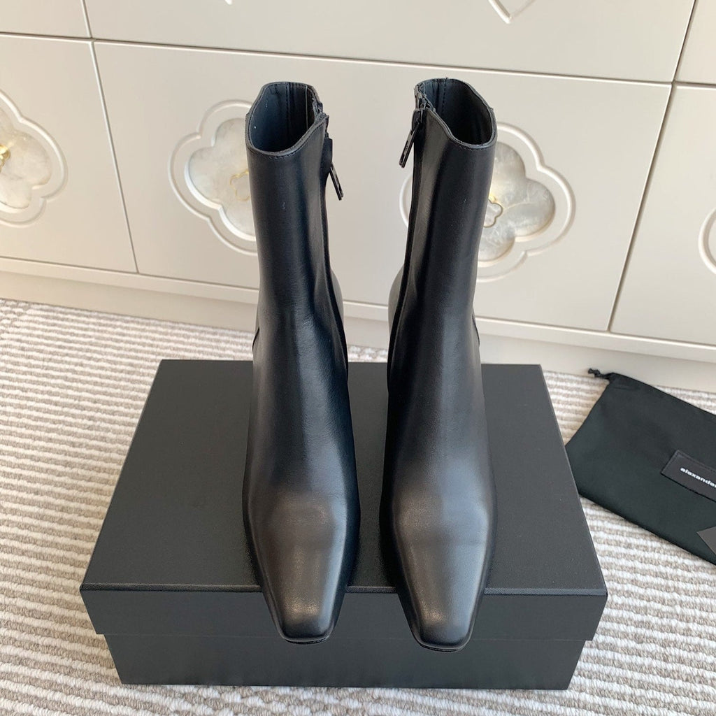 Women’s Square-Toe Ankle Boots