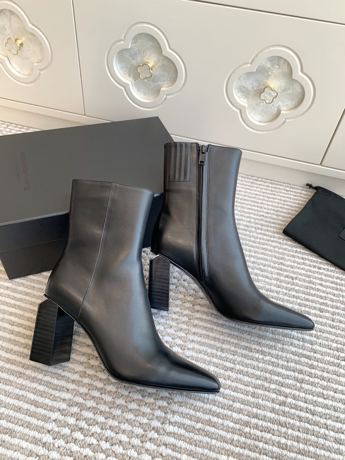 Women’s Square-Toe Ankle Boots
