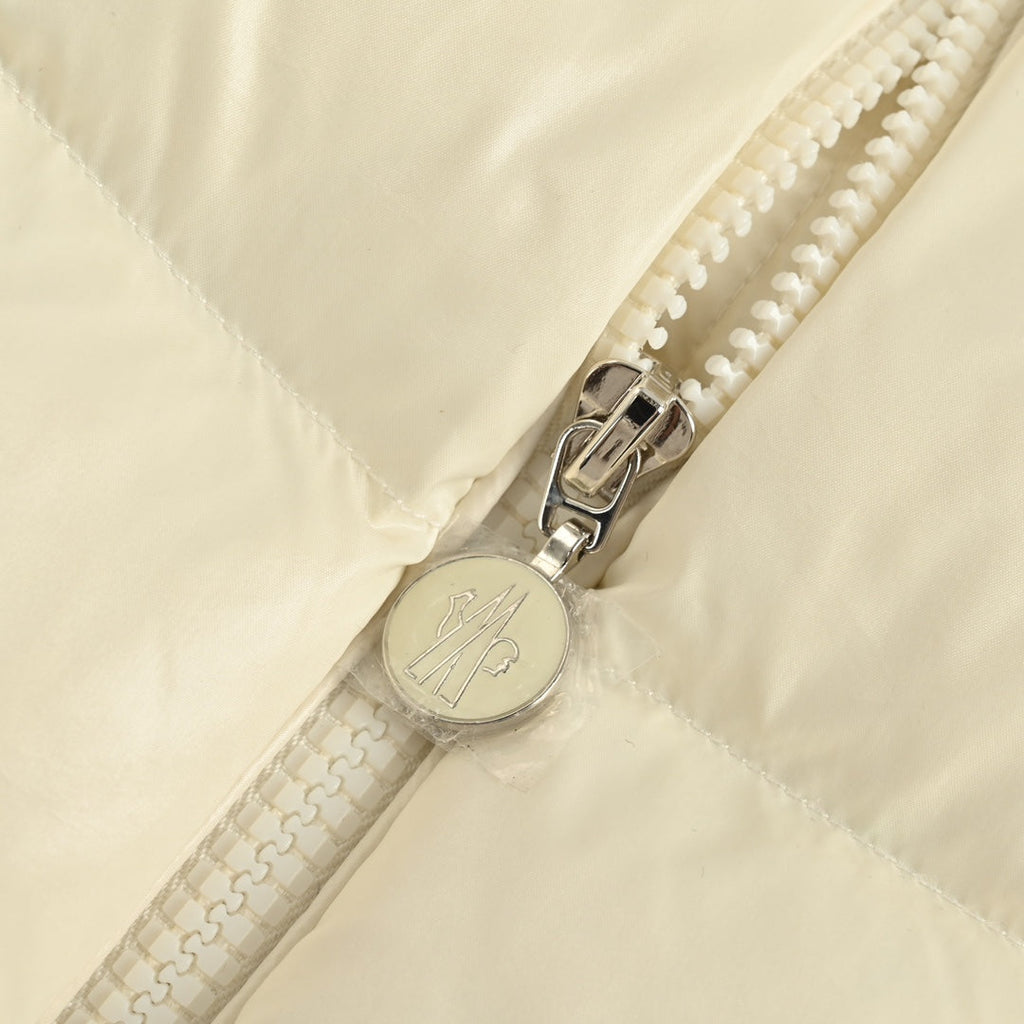 Hooded Down Jacket with Removable Fur Collar