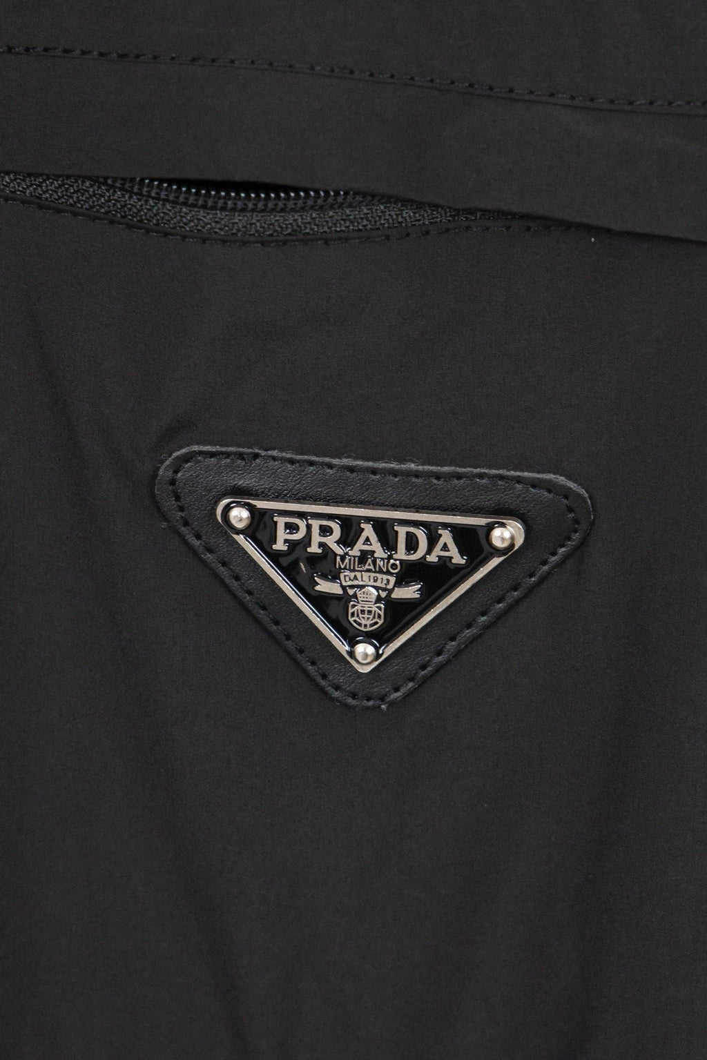 Black Knit Sweater with Pocket Detail