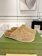 Women’s Shearling Horsebit Slippers