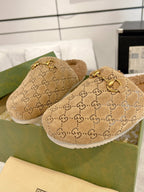 Women’s Shearling Horsebit Slippers