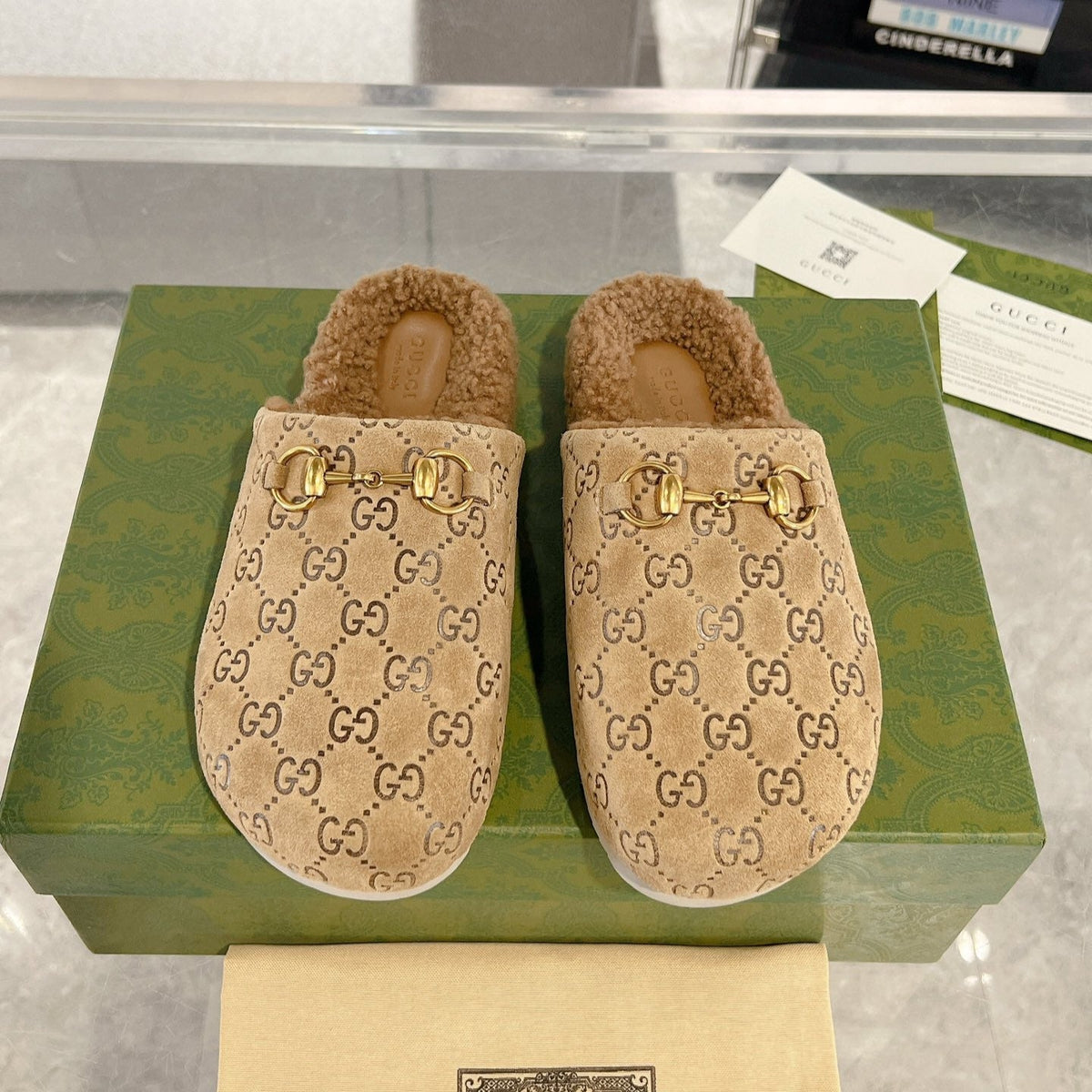 Women’s Shearling Horsebit Slippers