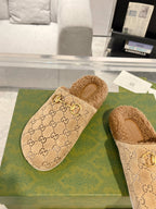 Women’s Shearling Horsebit Slippers