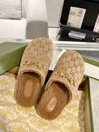 Women’s Shearling Horsebit Slippers