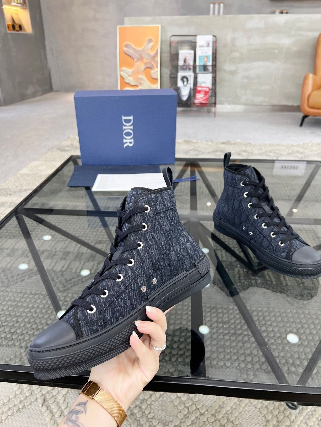 High-Top Street Boots