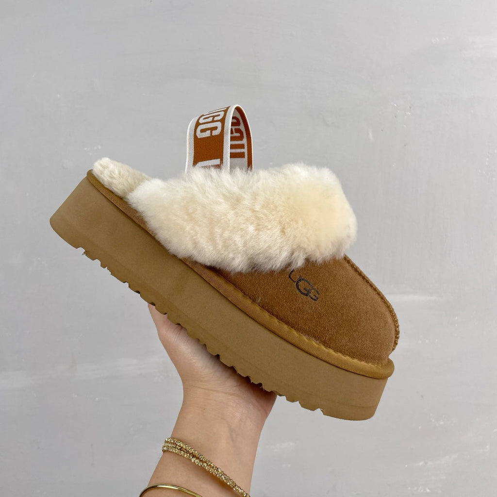 Women’s Thick-Sole Snow Slippers