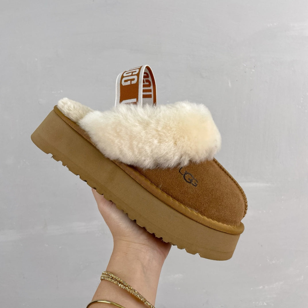 Women’s Thick-Sole Snow Slippers