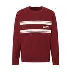 Jacquard Logo Knit Crewneck Sweater