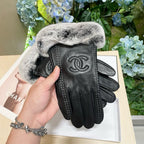 Luxury Sheepskin Gloves with Rabbit Fur Lining