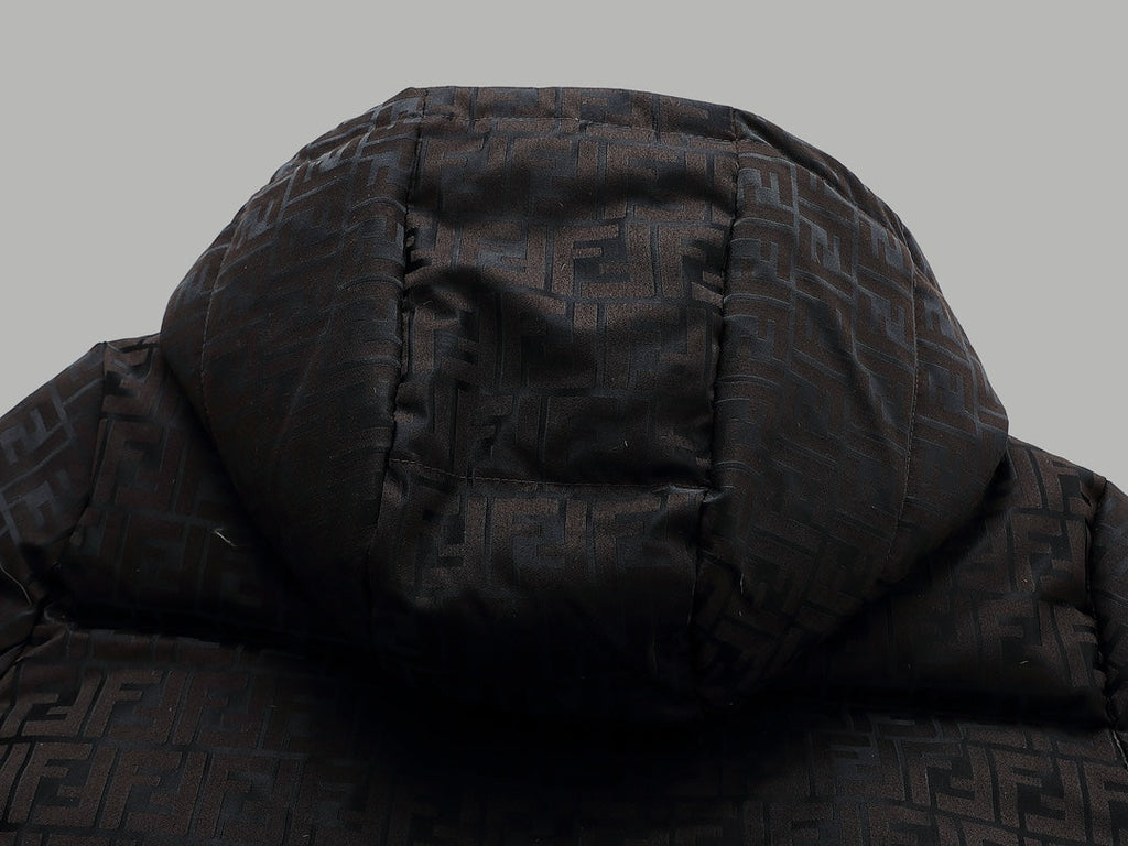 FF Print Goose Down Jacket