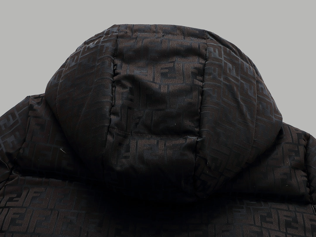FF Print Goose Down Jacket