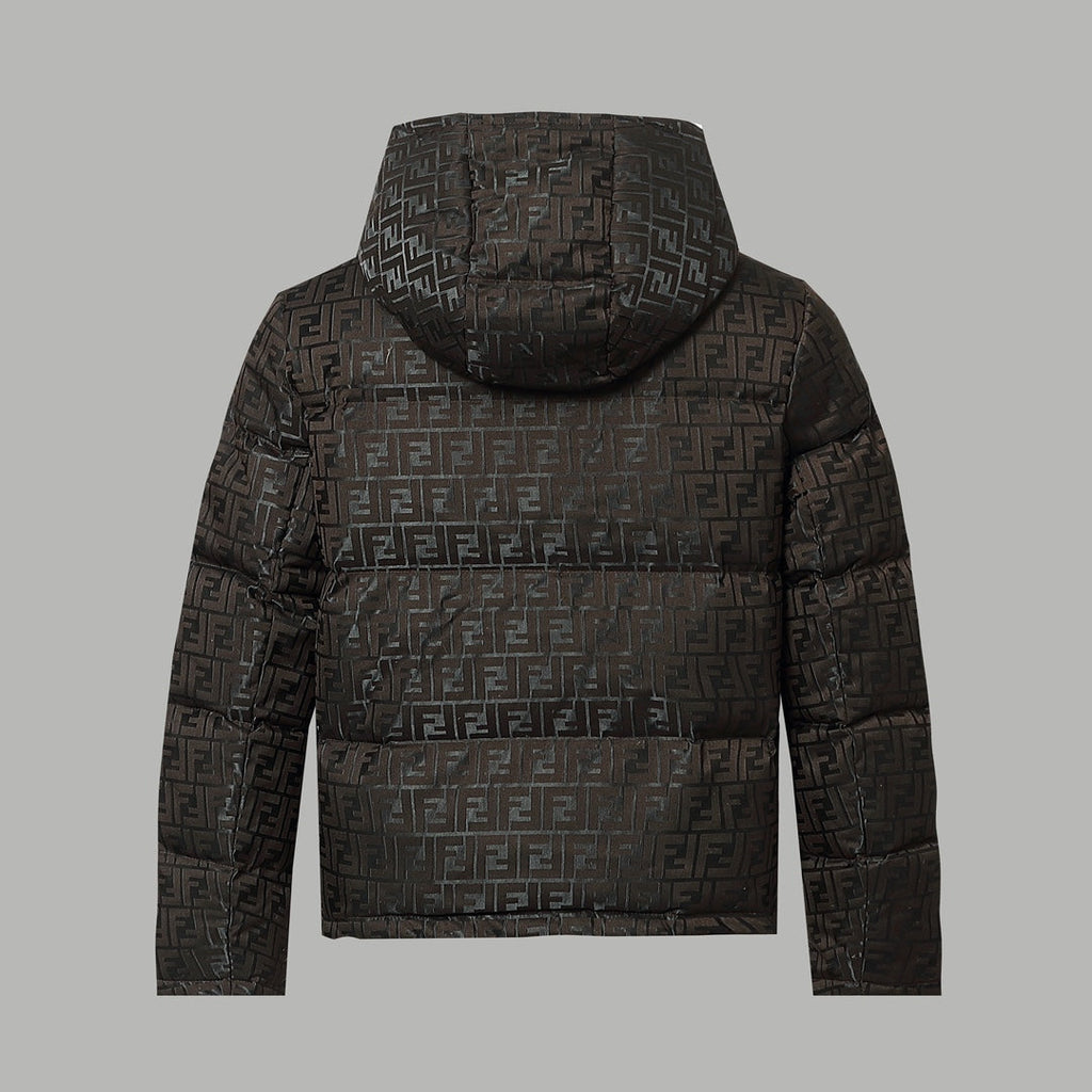 FF Print Goose Down Jacket