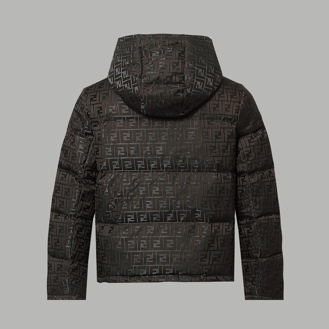 FF Print Goose Down Jacket