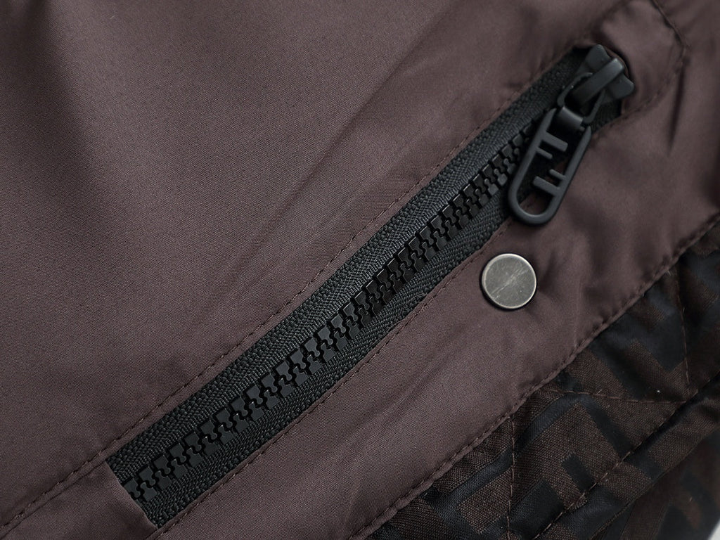 FF Print Goose Down Jacket