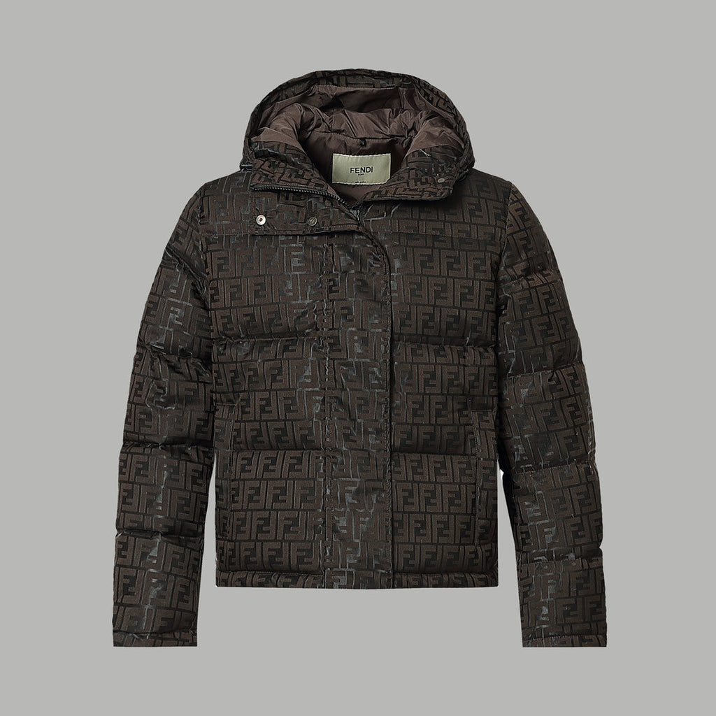 FF Print Goose Down Jacket