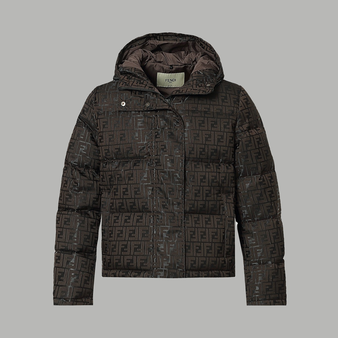 FF Print Goose Down Jacket
