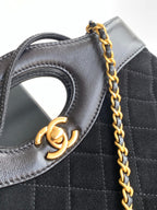 Classic Nubuck Sheepskin Shoulder Bag – 22cm