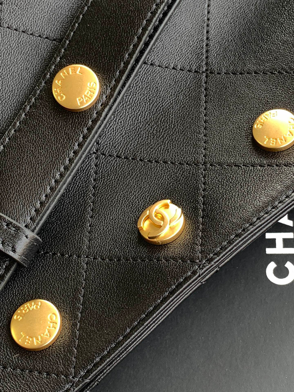 Classic Studded Bucket Bag – 28cm