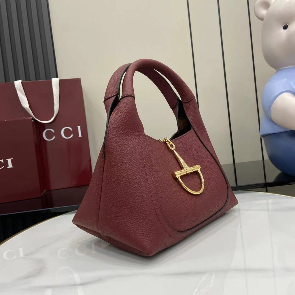 Softbit Shoulder Bag Ancora Red Leather
