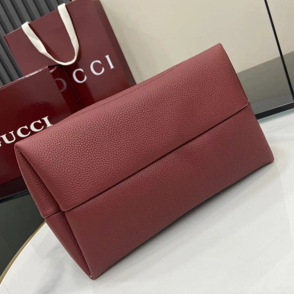 Softbit Shoulder Bag Ancora Red Leather