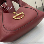 Softbit Shoulder Bag Ancora Red Leather