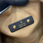Softbit Shoulder Bag Black Leather