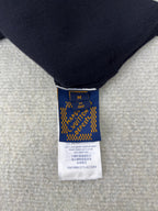 Wool Knit Cardigan with Leather