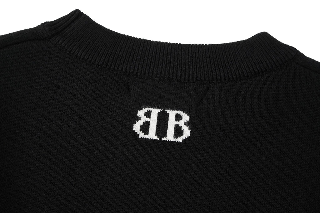 Jacquard Logo Wool-Blend Sweater