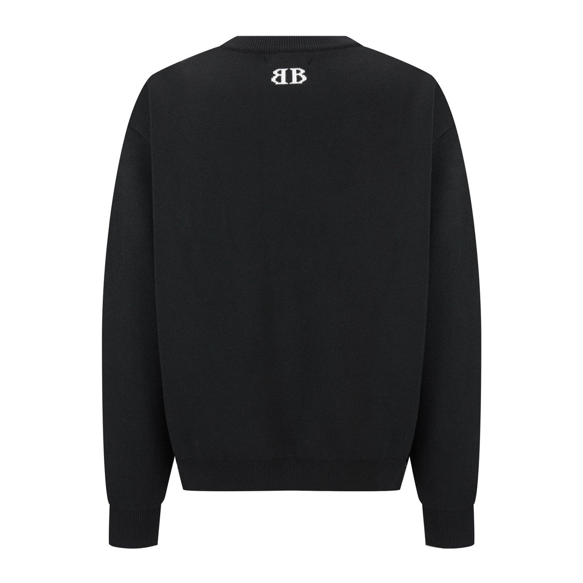Jacquard Logo Wool-Blend Sweater