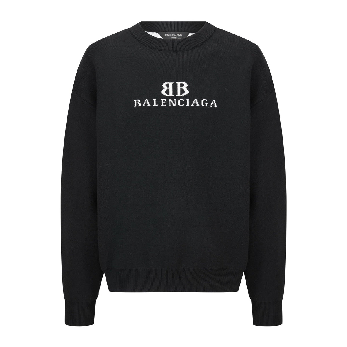 Jacquard Logo Wool-Blend Sweater