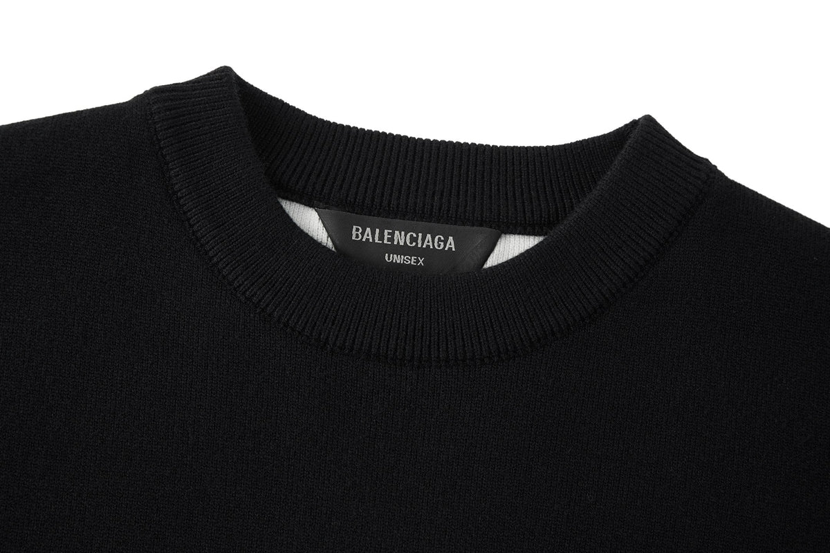 Jacquard Logo Wool-Blend Sweater