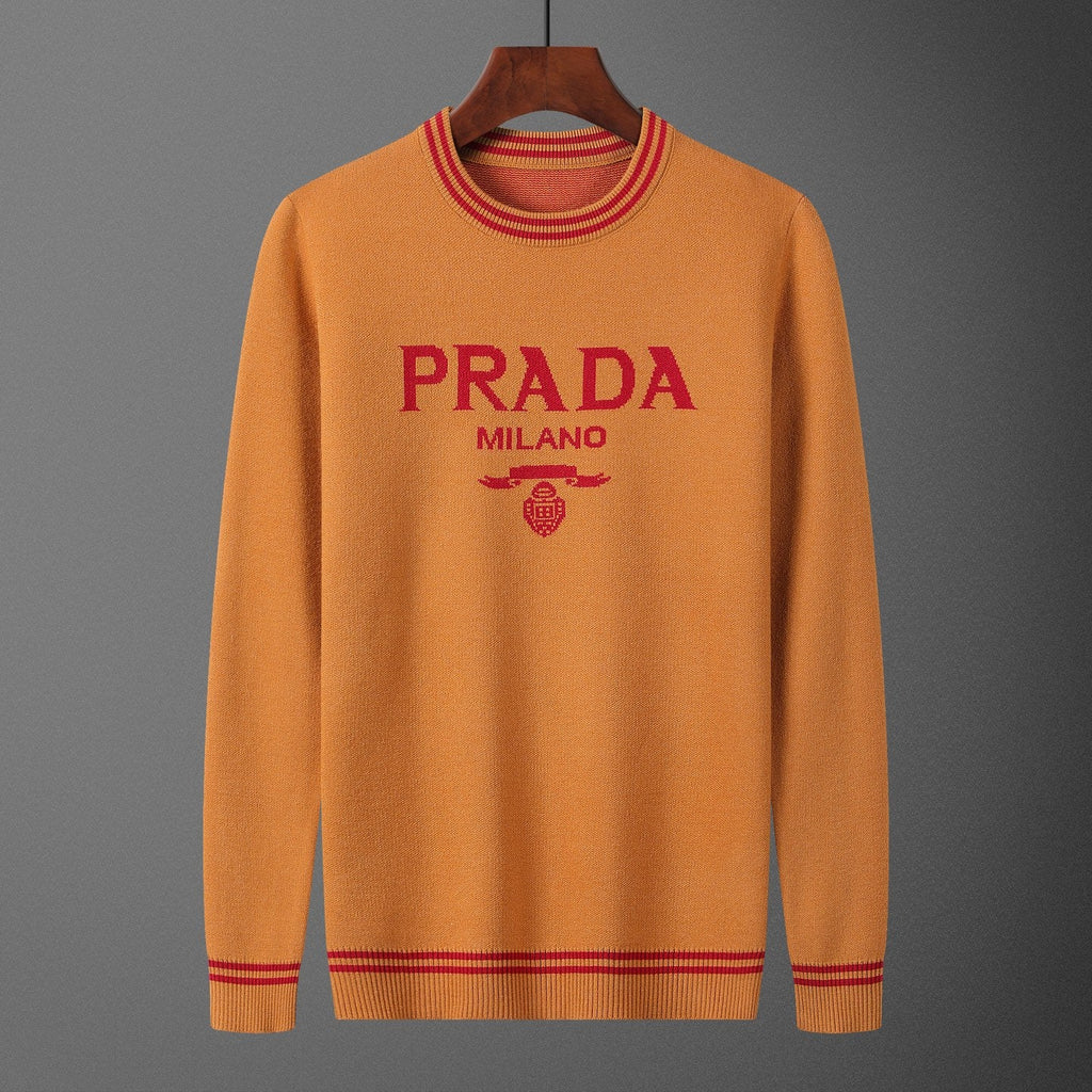 Modal Knit Sweater – Orange