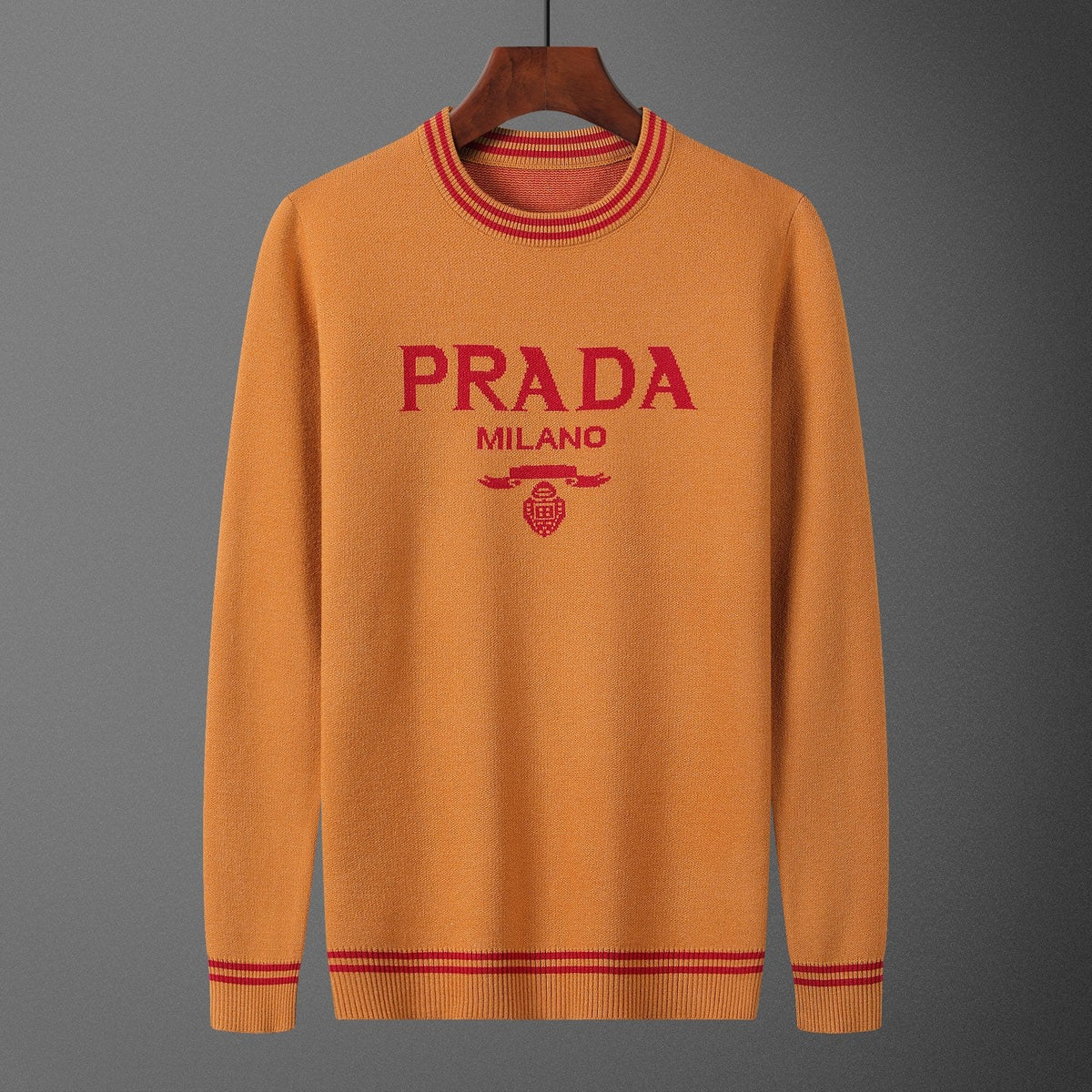 Modal Knit Sweater – Orange